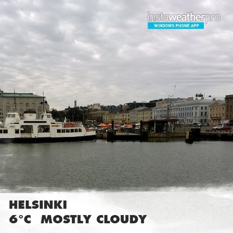 Väittää että 6 astetta! Pyh, more like -1C...