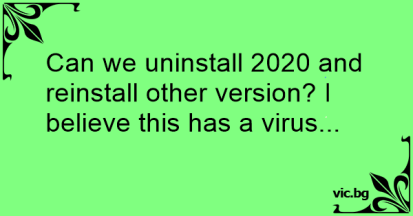 reinstall2020